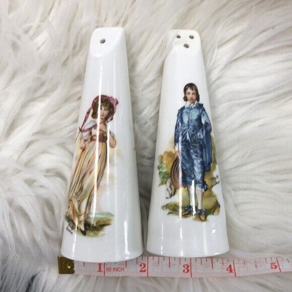 Vintage Salt and Pepper Shakers Jubilee fine bone China made in England - Picture 11 of 13